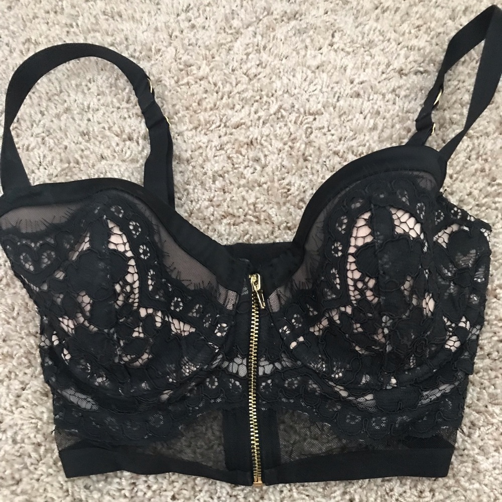 Victoria Secret Lined Demi/Demi-Buste 32DD